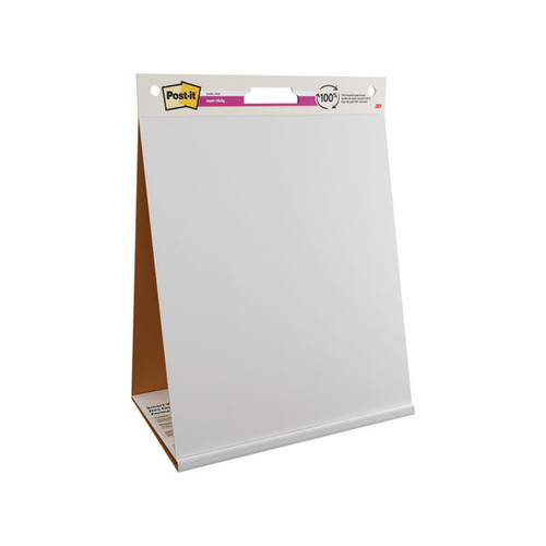 Post-It Super Sticky Self Stick Tabletop Chart 20 Sheets 584x508mm 7100381046