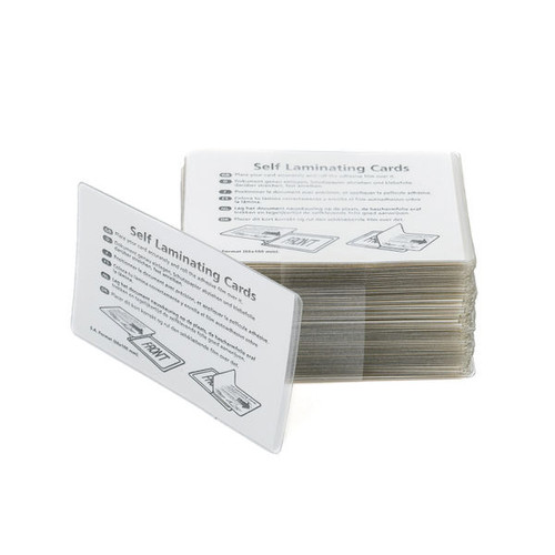 Pelltech Self-Laminating Card 66x100mm (Pack of 100) PLG25250