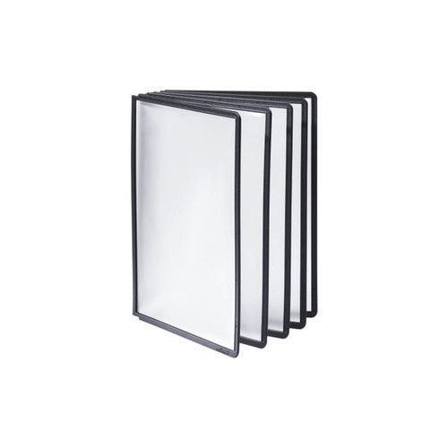 Durable SHERPA Display Panel A4 Black (Pack of 10) 5606/01