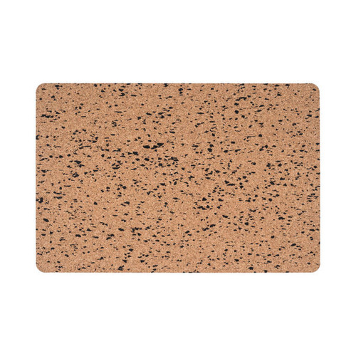 Eco Frameless Retangular Board Double-Sided Cork/ Black Eva 60X40Cm SF124412397