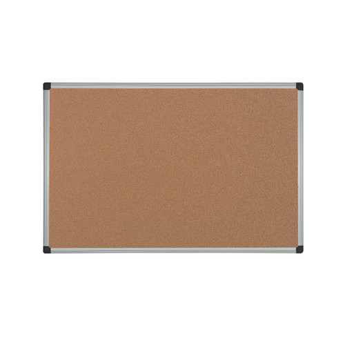 Bi-Office Maya Cork Noticeboard 600x450mm
