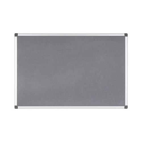 Bi-Office Maya Felt Noticeboard 1800x1200mm Grey FA2742170