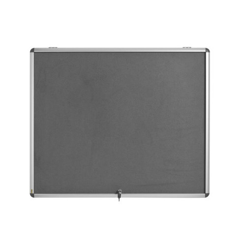 Bi-Office Enclore Fire Retardant Grey Lockable Door Top Hinged 15xA4 ST380102150