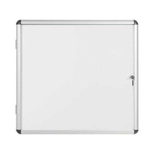 Bi-Office Enclore Magnetic Display Case Acrylic Door Aluminium Frame 6xA4 VT620109150