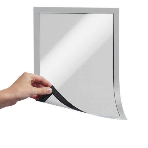 Durable Infoframe Duraframe Magnetic A4 Silver (Pack of 5) 486923