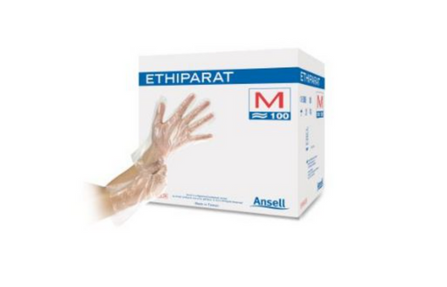 ETHIPARAT DISPOS-A-GLOVE STERILE SINGLES LARGE (Large 8.5 – 9.0) (Pack of 100)