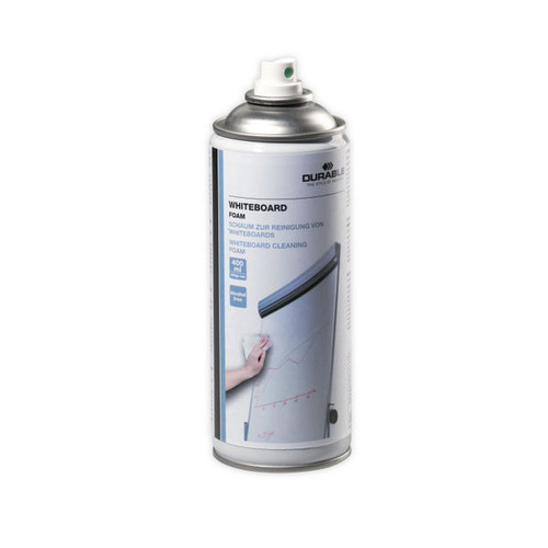 Durable Whiteboard Foam Cleaner 400ml Can 575602