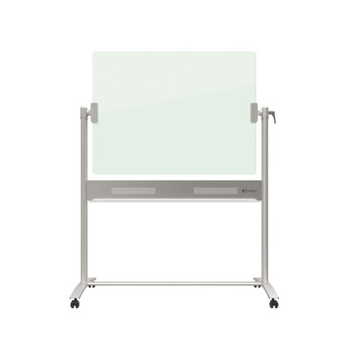 Nobo Diamond Mobile Magnetic Glass Board 1200x900mm 1903943