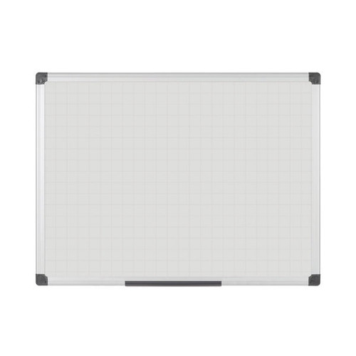 Bi-Office Maya Magnetic Whiteboard Gridded 1200x1200mm MA3847170