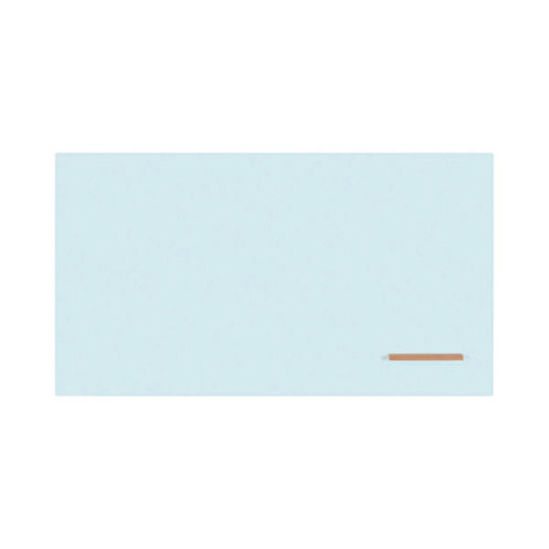 Bi-Office Loop Magnetic Lacquered Steel Surface Frameless board 2400x1000mm Sky WRL02940101