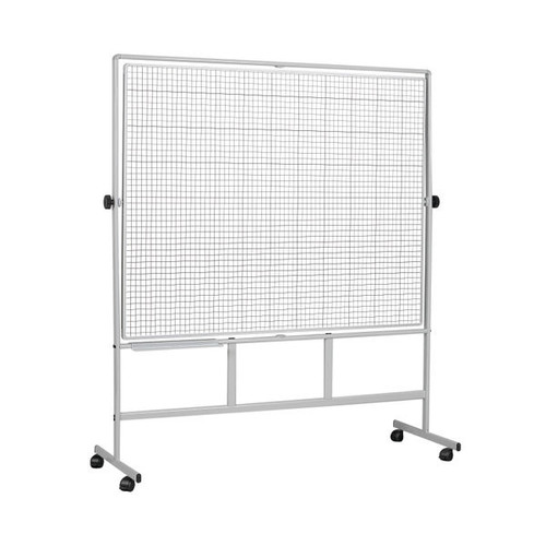 Bi-Office Revolver Board Non-Magnetic 1500x1200mm Grey QR3402
