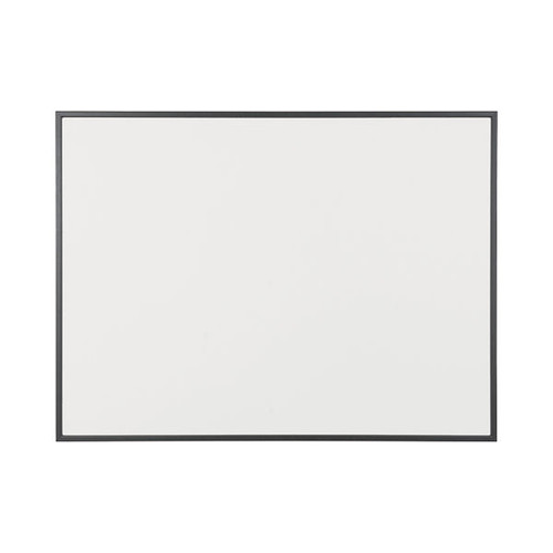 Bi-Office Basic Whiteboard Drywipe Surface Black Frame 120x90cm MP14001169