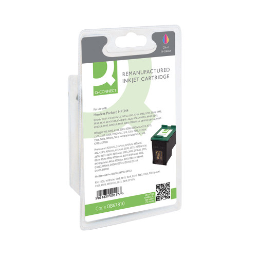 Q-Connect Compatible Inkjet Cartridge Tri-colour For HP C936EE C936EE-COMP