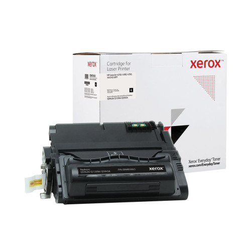 Xerox Everyday Replacement Toner Cartridge High Yield Black For HP Q1339A/Q5942X/Q5945A 006R03663