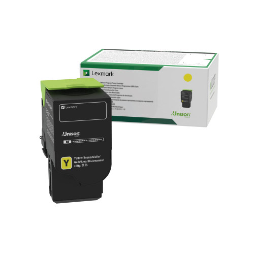 Lexmark CS/CX42x Return Programme 1.4K Toner Cartridge Yellow 78C20Y0