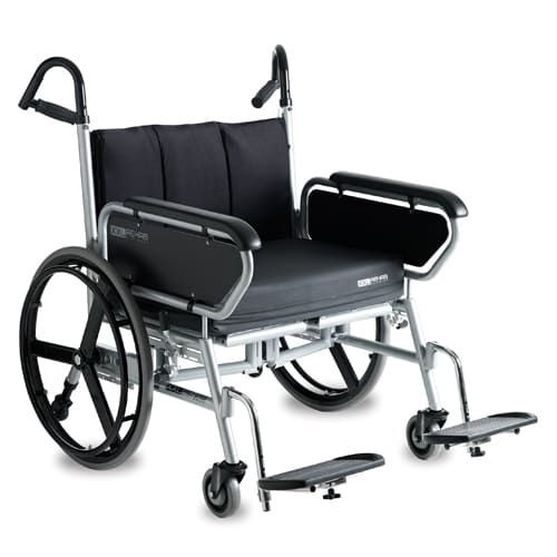 Folding Wheelchair - Bariatric, Minimaxx / Disc 610mm 850 x 1100 x 990mm