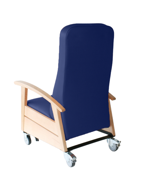 Clifton, Fixed Armchair - Transfer - 4 Castors - 2 Rear Braking