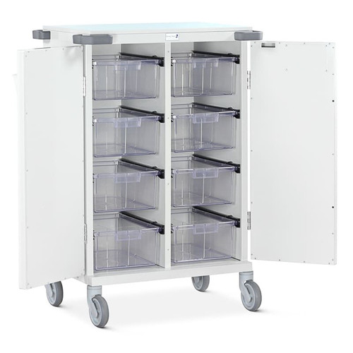 Patient Administration, Double Door, 32 Compartments - High Security Bolt Lock