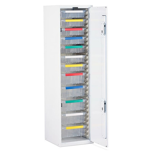 1870mm High, Plastic Trays