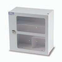 Perspex Visibility Panel, Electric Push Button Lock