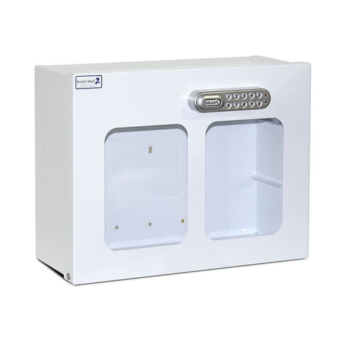 Perspex Visibility Panel, Electric Push Button Lock