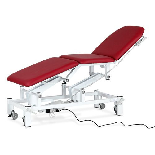 Electric with Electric Backrest, Hand Switch, Flame Red