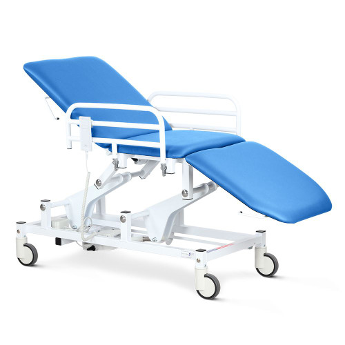 Electric with Electric Backrest, Foot Switch, Coastal Blue