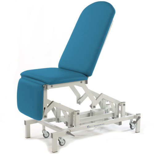 Drop End Couch, Electric Height & Backrest, Height, Gas Assist Foot Section