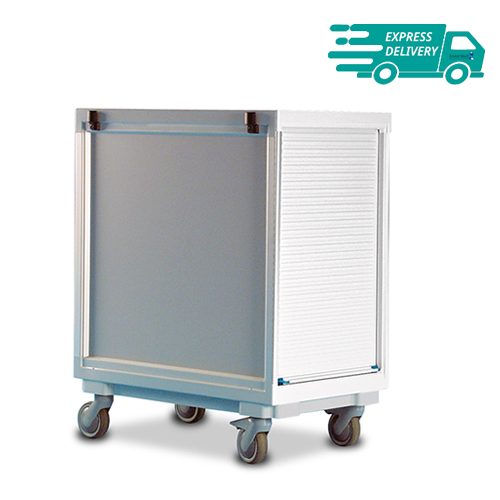 ScanCell Carts - Roller Shutter - 3 Column, 905mm High, Type B, (No Kit)