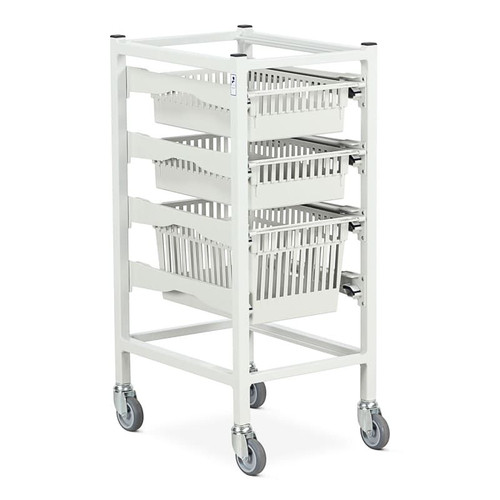 Distribution Trolleys, Compact - Single Column, Mild Steel