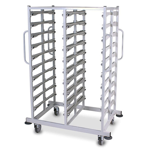Open Transfer / Transport Trolleys, Treble Column, Type A, Mild Steel