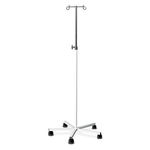Mobile Infusion Stand, Mild Steel, Two Hook