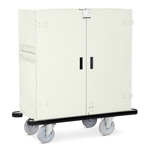 Clean Linen Trolley - Medium, Fold Back Doors