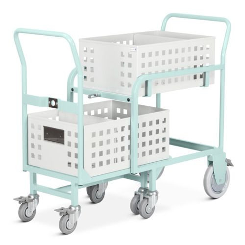 Medical Records Trolleys - Transfer, Double Box, Duo
