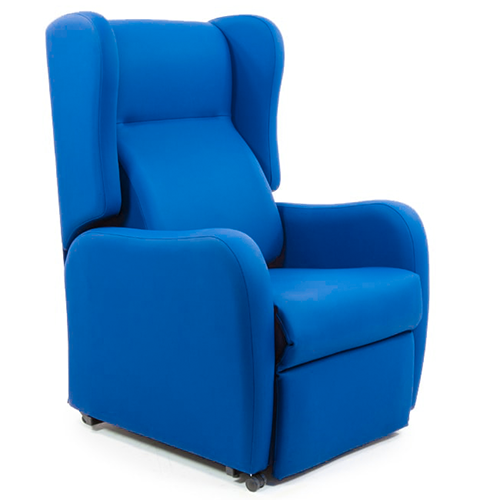 Reclining Armchair, Winged Back, Manual