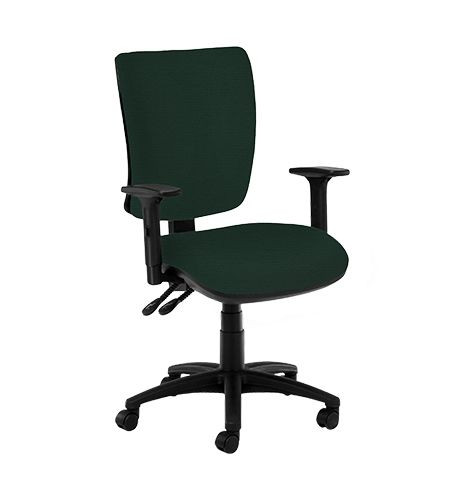 Task Chairs - Consort, High Back, Adjustable Arms - Aztec