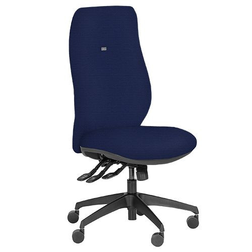 Premium Task Chairs -  Executive, High Back - Cobalt