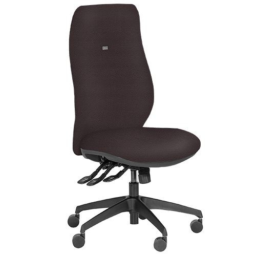 Premium Task Chairs - Executive, High Back, Adjustable Arms - Espresso