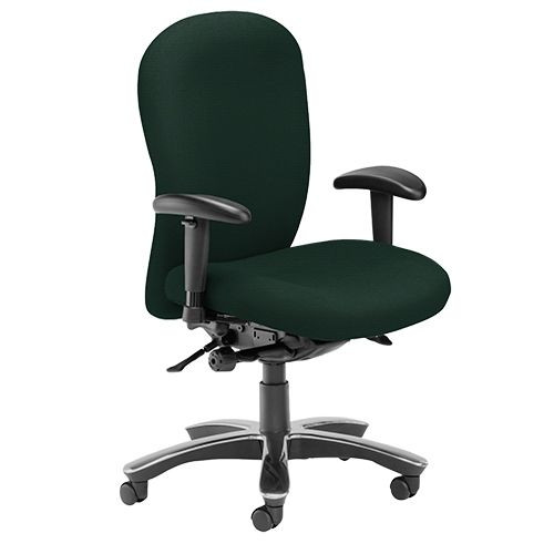 Premium Task Chairs - Posture Plus, High Back, Adjustable Arms - Aztec
