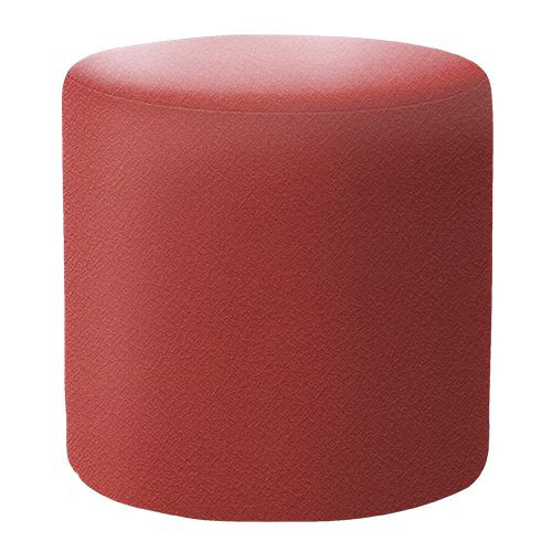 Soft Seating & Reception - Button, Cylinder - Rust