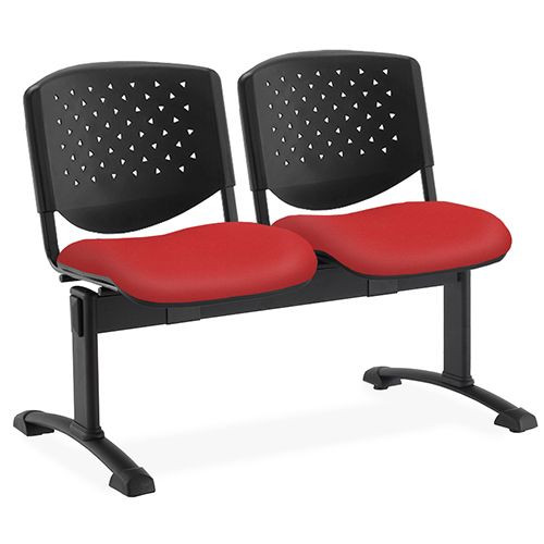Soft Seating & Reception - Stroud Beam Plus, Two Seat - Tomato