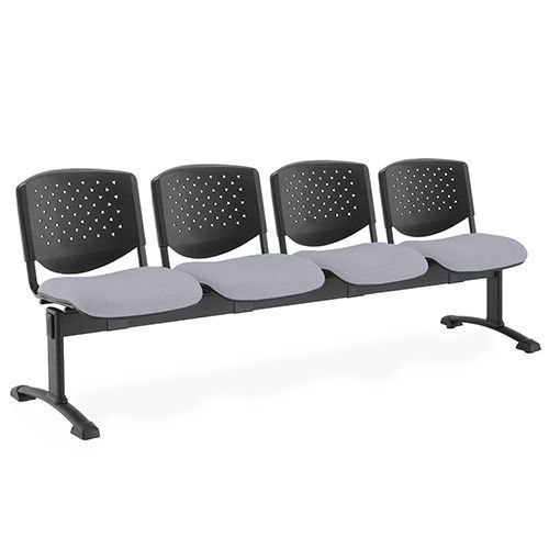 Soft Seating & Reception - Stroud Beam Plus, Four Seat - Noir