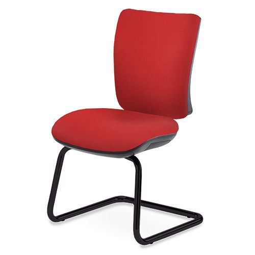 Functional Seating - Oxford, Cantilever - Vinyl, Tomato