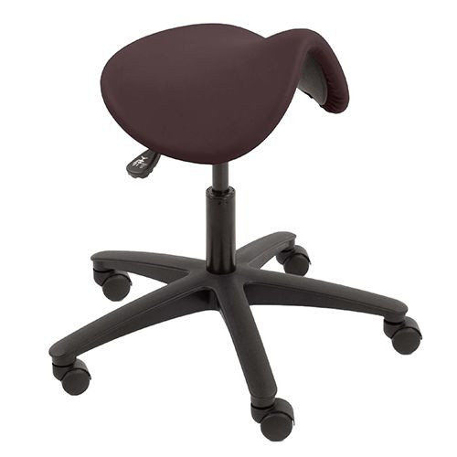 Technical Seating - Saddle Stool, Vinyl - Espresso
