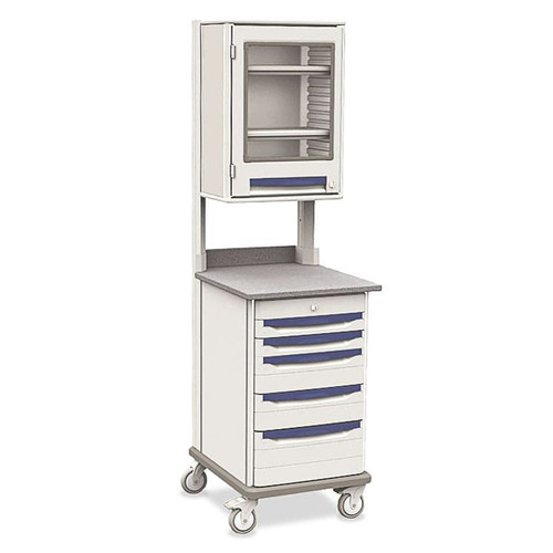 Workstations - Single, Drawers, Overhead Unit