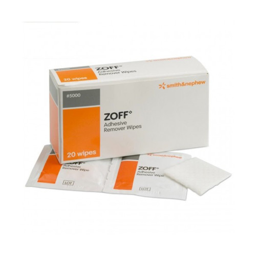 ZOFF Adhesive Remover Wipes (Pack of 10)