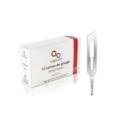 Capron Gouge Blades (2 mm) (Pack of 50)