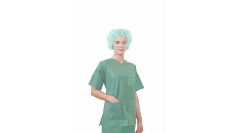 Soft Disposable Green Scrub Suit Pants Size 2XL (Pack of 50)