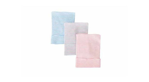 Infant Head Warmer Pink/Blue stripes (Pack of 50)