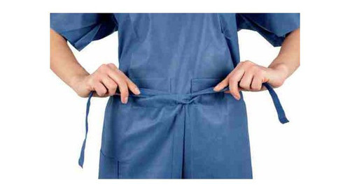 Ultimate Disposable Blue Scrub Suit Pants, X-Large
